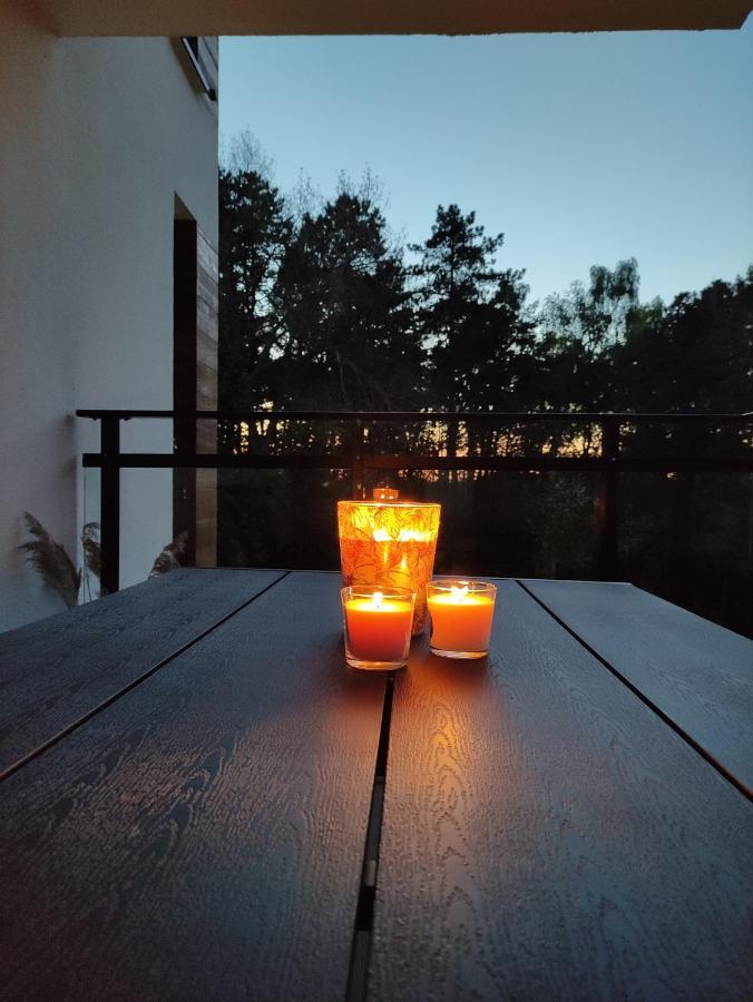 Appartement Enklawa Mielno Apartament Dwie Wody à Unieście Extérieur photo