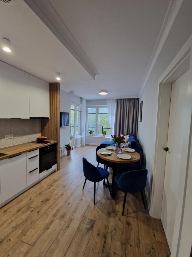 Appartement Enklawa Mielno Apartament Dwie Wody à Unieście Extérieur photo